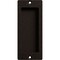 Ekena Millwork Premium 6" Flush Pull For Barn Doors 3/4" Thick or Greater, Arch Bronze GB6001FP06AB - alternate 1